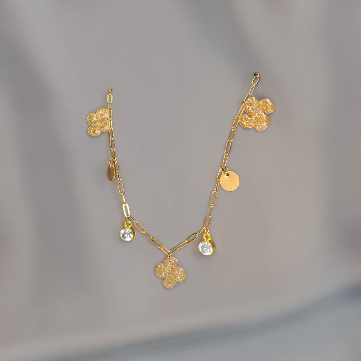 Collier Croix Basque Dorée